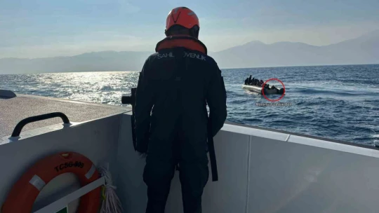 Aydın'da 1 ayda 115 düzensiz göçmen kurtarıldı