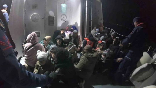 Aydın'da 1 ayda 115 düzensiz göçmen kurtarıldı