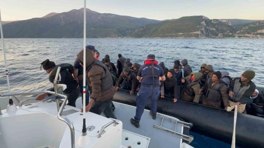 Aydın'da 1 ayda 132 düzensiz göçmen kurtarıldı