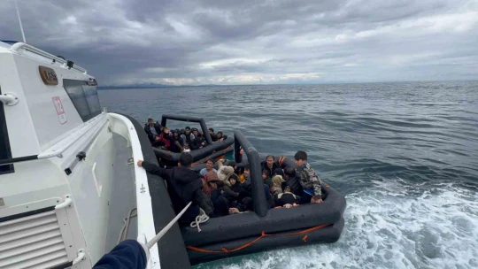 Aydın'da 1 ayda 132 düzensiz göçmen kurtarıldı
