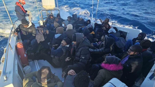 Aydın'da 1 ayda 132 düzensiz göçmen kurtarıldı