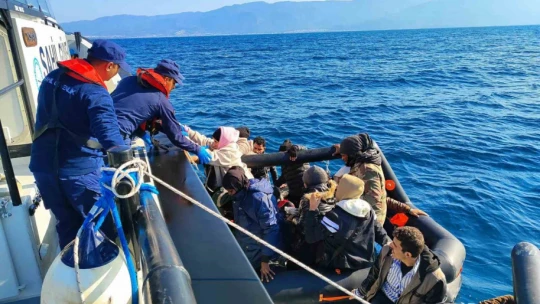 Aydın'da 1 ayda 267 düzensiz göçmen kurtarıldı