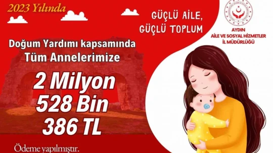 Aydın'da 1 yılda 79 milyonluk destek ödemesi yapıldı