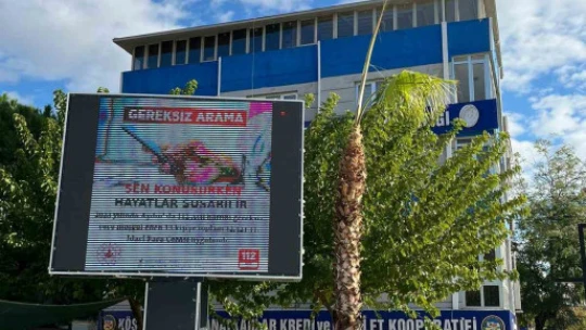 Aydın'da 112'den duyarlılık çağrısı: 'Gereksiz arama, her saniye bir can'