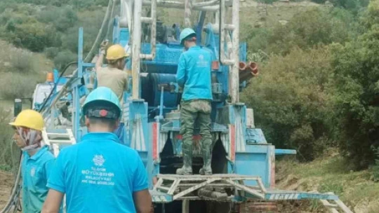Aydın'da 124 adet yeni içme suyu sondaj kuyusu açıldı