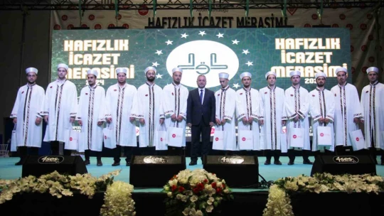 Aydın'da 133 hafız için 'hafızlık icazet merasimi' düzenlendi
