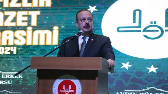 Aydın'da 133 hafız için 'hafızlık icazet merasimi' düzenlendi