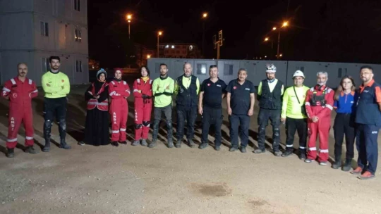 Aydın'da 17 Ağustos depreminin yıl dönümünde geniş kapsamlı tatbikat
