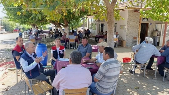 Aydın'da 17 ilçede üreticilerle istişare toplantıları yapıldı