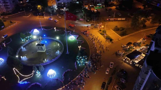 Aydın'da 19 Mayıs kutlamaları fener alayıyla taçlandı