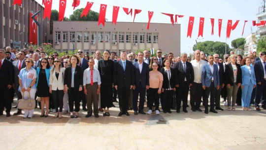 Aydın'da 19 Mayıs törenle kutlandı