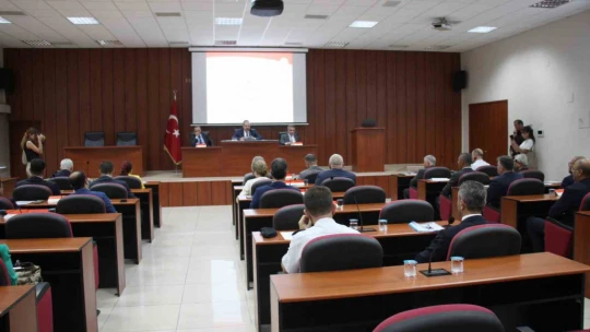 Aydın'da 2024-2025 Eğitim Yılı Okul Güvenliği Toplantısı gerçekleştirildi