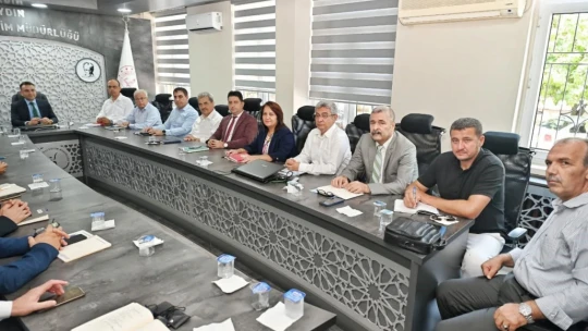 Aydın'da 2025-2026 eğitim öğretim yılı hazırlık toplantısı yapıldı