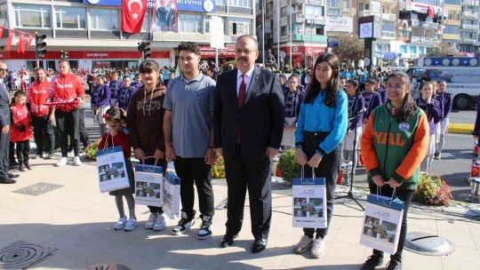 Aydın'da 29 Ekim Cumhuriyet Bayramı coşkuyla kutlandı