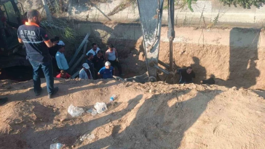 Aydın'da 3 işçinin hayatını kaybettiği içme suyu hattındaki göçükte 5 gözaltı