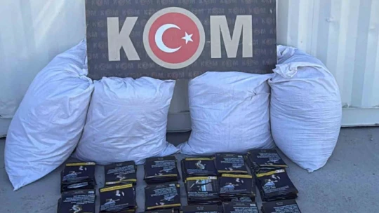 Aydın'da 58 kilogram tütün ele geçirildi
