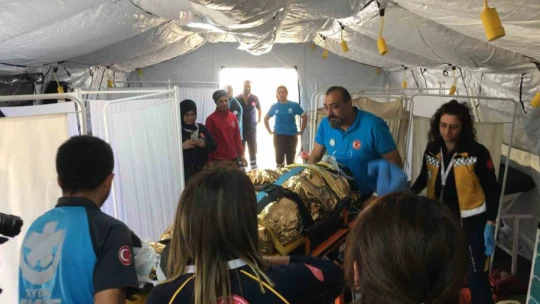 Aydın'da 7 büyüklüğünde deprem tatbikatı gerçekleştirildi