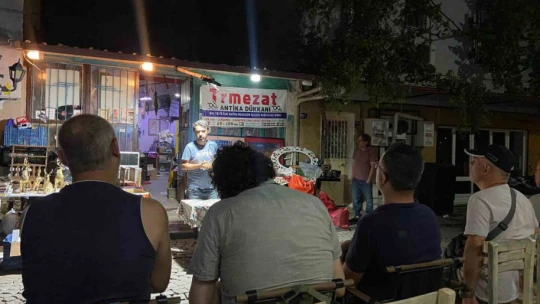 Aydın'da açık hava mezatı ilgi görüyor