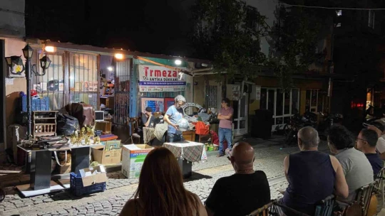 Aydın'da açık hava mezatı ilgi görüyor