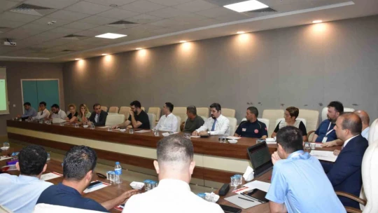 Aydın'da Acil Sağlık Hizmetleri Koordinasyon Komisyonu Toplantısı gerçekleştirildi