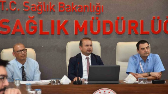 Aydın'da Acil Sağlık Hizmetleri Koordinasyon Komisyonu Toplantısı gerçekleştirildi