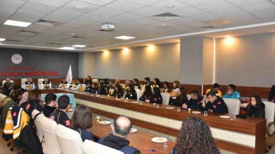 Aydın'da acil sağlık hizmetleri değerlendirildi