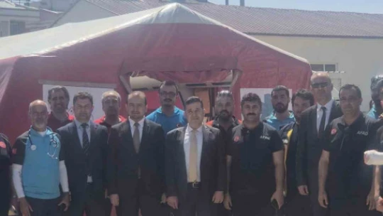 Aydın'da afetlere hazırlık tatbikatı başarıyla tamamlandı