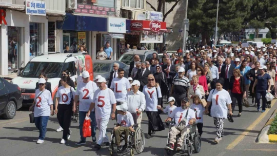 Aydın'da Aile Yılı kortej yürüyüşü yapıldı