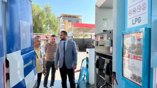 Aydın'da akaryakıt istasyonlarına ölçüm denetimi