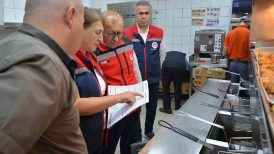 Aydın'da alış veriş merkezlerinde gıda güvenliği için sıkı denetim