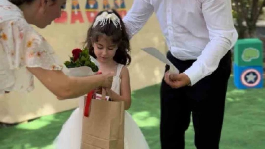 Aydın'da anaokulu öğrencileri Babalar Günü'nü coşkuyla kutladı