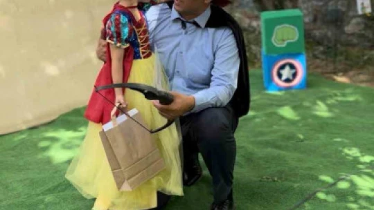Aydın'da anaokulu öğrencileri Babalar Günü'nü coşkuyla kutladı