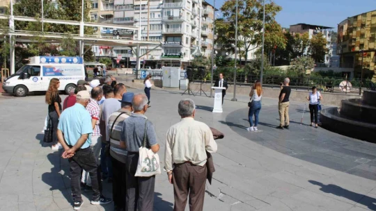 Aydın'da beyaz bastonun önemine dikkat çekildi