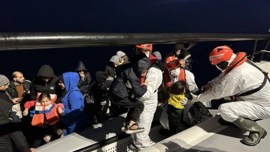 Aydın'da bir ayda 98 düzensiz göçmen kurtarıldı