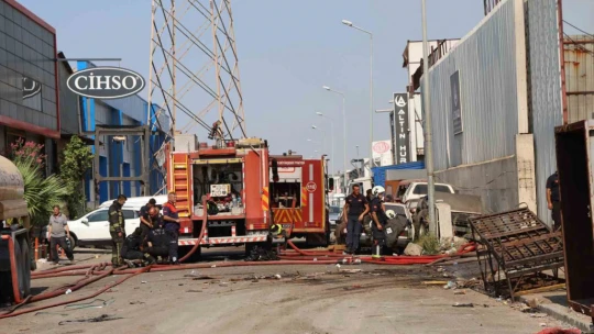 Aydın'da bir geri dönüşüm yangını daha