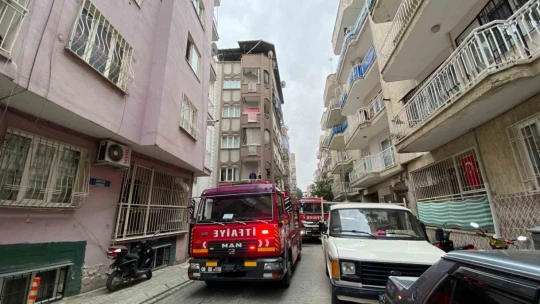 Aydın'da çatı yangını korkuttu