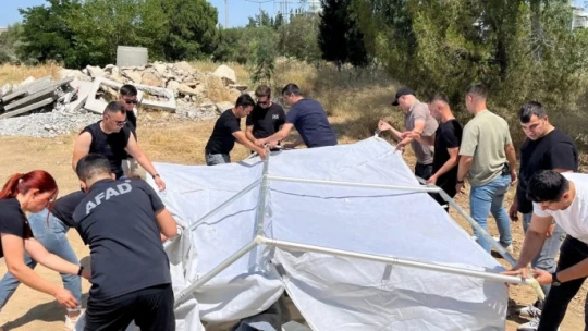 Aydın'da çevik kuvvet personeline deprem arama kurtarma eğitimi verildi