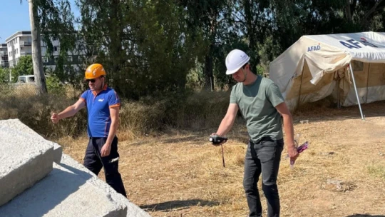 Aydın'da çevik kuvvet personeline deprem arama kurtarma eğitimi verildi