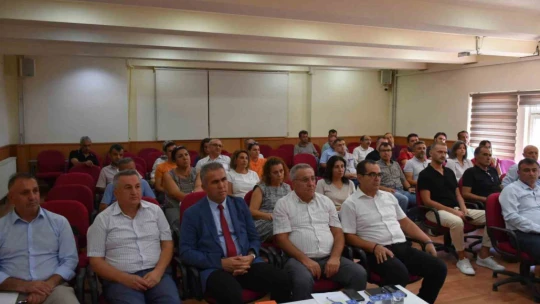 Aydın'da Çiftçi Kayıt Sistemi toplantısı gerçekleştirildi
