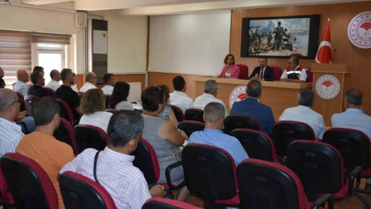 Aydın'da Çiftçi Kayıt Sistemi toplantısı gerçekleştirildi