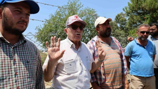 Aydın'da çiftçilerin su eylemi