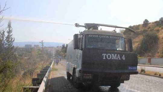 Aydın'da çıkan yangın ekipleri harekete geçirdi