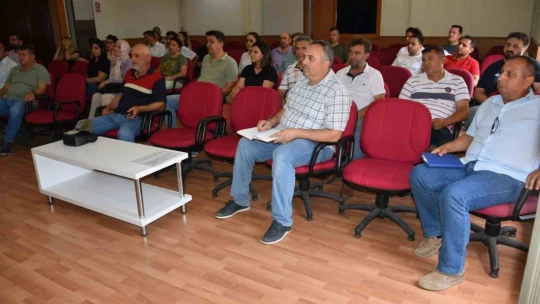 Aydın'da Coğrafi Bilgi Sistemi Portalı Uygulamaları Toplantısı düzenlendi