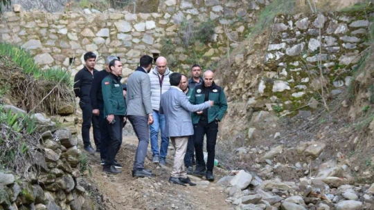 Aydın'da dere ıslah ve baraj çalışmaları devam ediyor