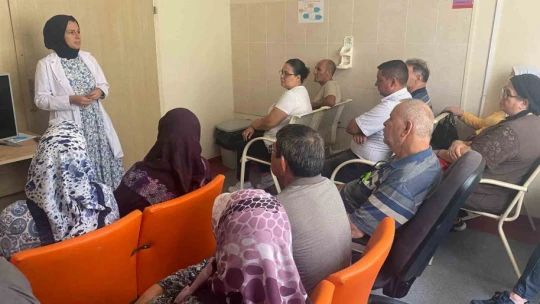 Aydın'da diyabet hastalarına eğitim verildi
