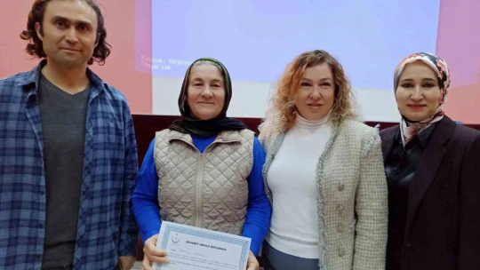 Aydın'da Diyabet Okulu mezunlarını verdi