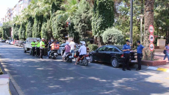 Aydın'da drone destekli asayiş ve trafik denetimi yapıldı