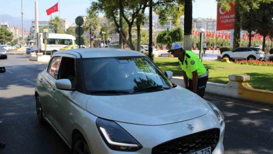 Aydın'da drone destekli asayiş ve trafik denetimi yapıldı