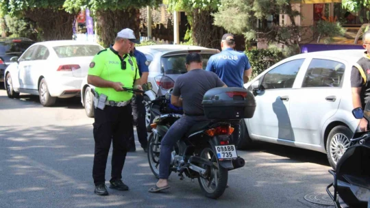 Aydın'da drone destekli asayiş ve trafik denetimi yapıldı