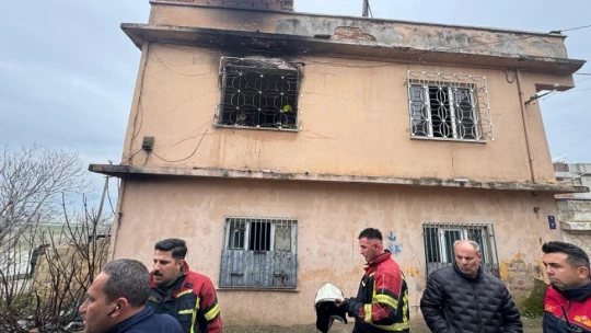 Aydın'da ev yangını